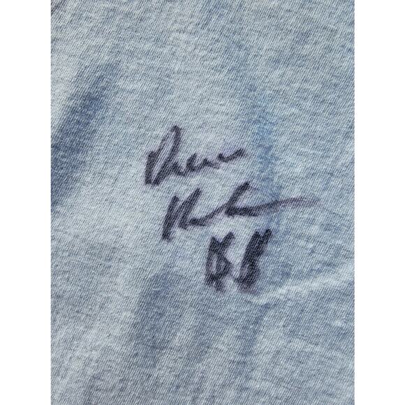 Vintage Miami Hurricanes Signed Autograph Gray Delta USA T-Shirt Size L - Picture 6 of 10